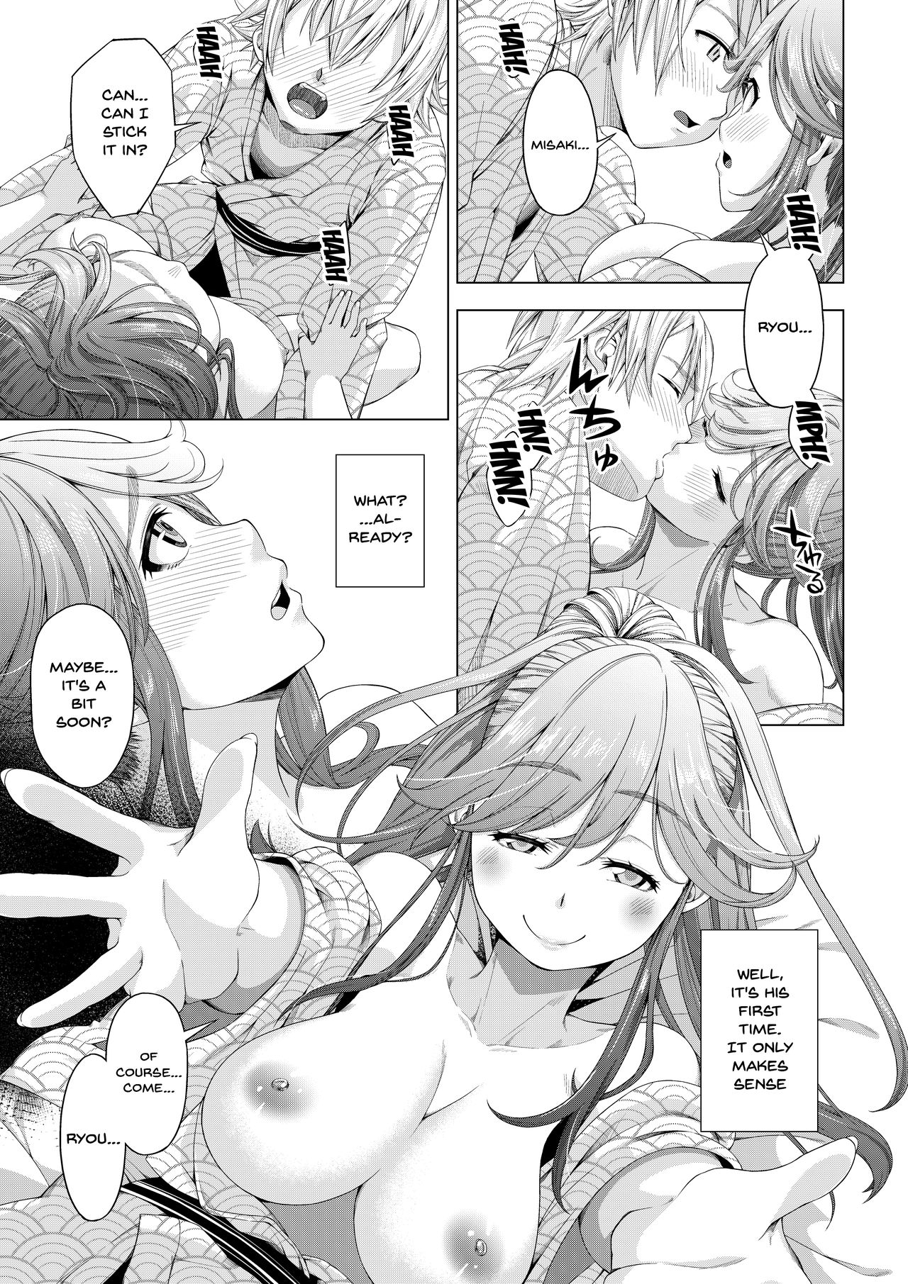 [DASHIMAKITAMAGO] Daigaku Shingaku de Issho ni Joukyou Shita Kanojo ga Circle no Senpai ni Netorare Ochiru made -Kairaku Ochi Kanketsuhen- [English] {Doujins.com} page 26 full