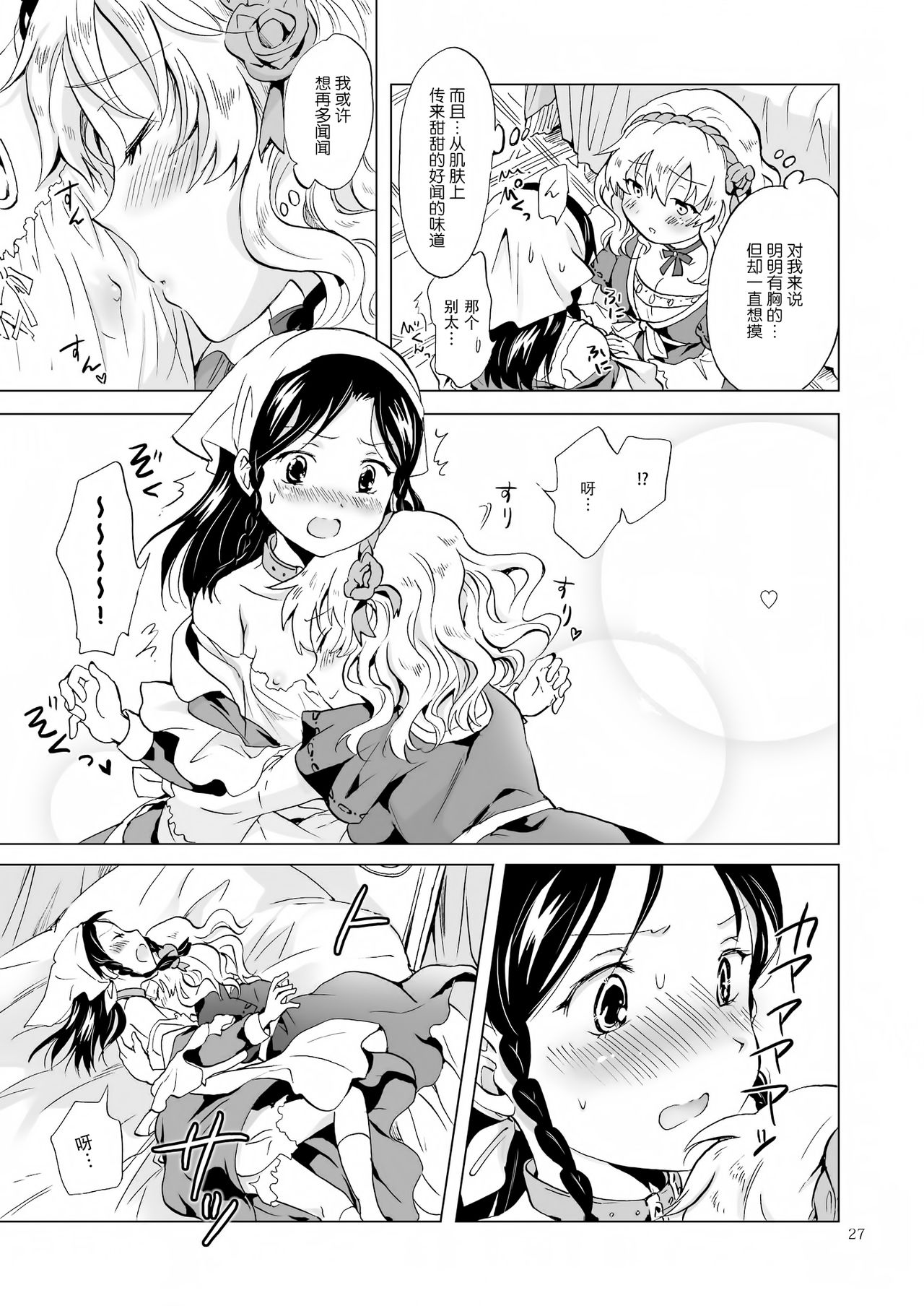 [peachpulsar (Mira)] Hime-sama to Dorei-chan [Chinese] [脸肿汉化组] [Digital] page 27 full