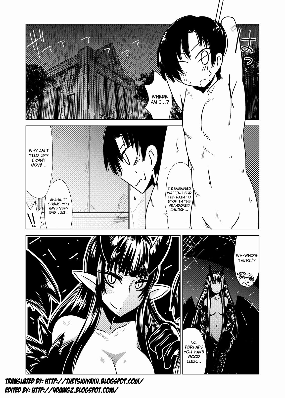 [Hroz] Gougou Kumo Musume | Spider Girl Go-Go [English] {4dawgz + Thetsuuyaku} page 2 full