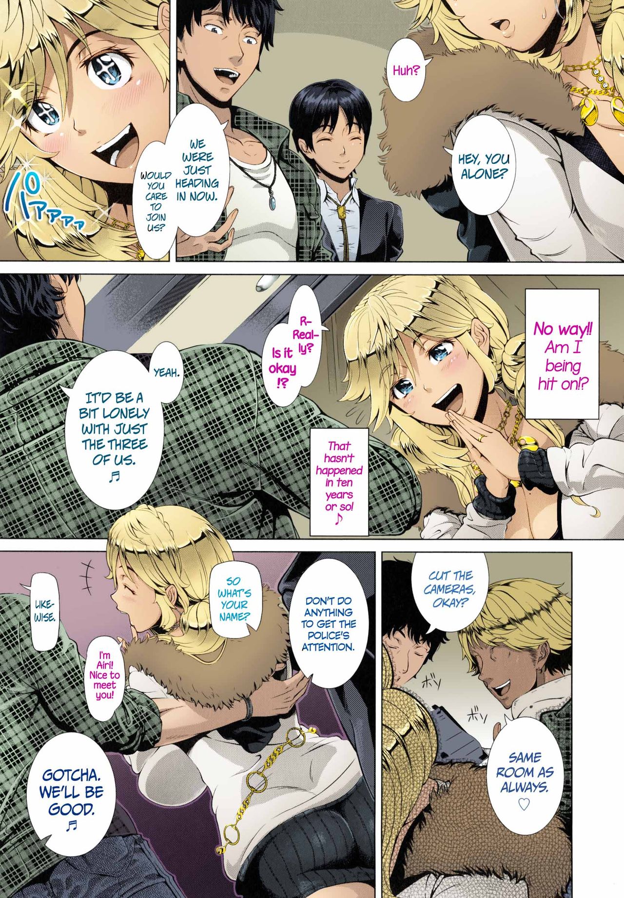 [Shinozuka Yuuji] One Time Gal Zenpen (Hitozuma Life) [English] =CW + TLL= [Colorized] [Decensored] page 5 full