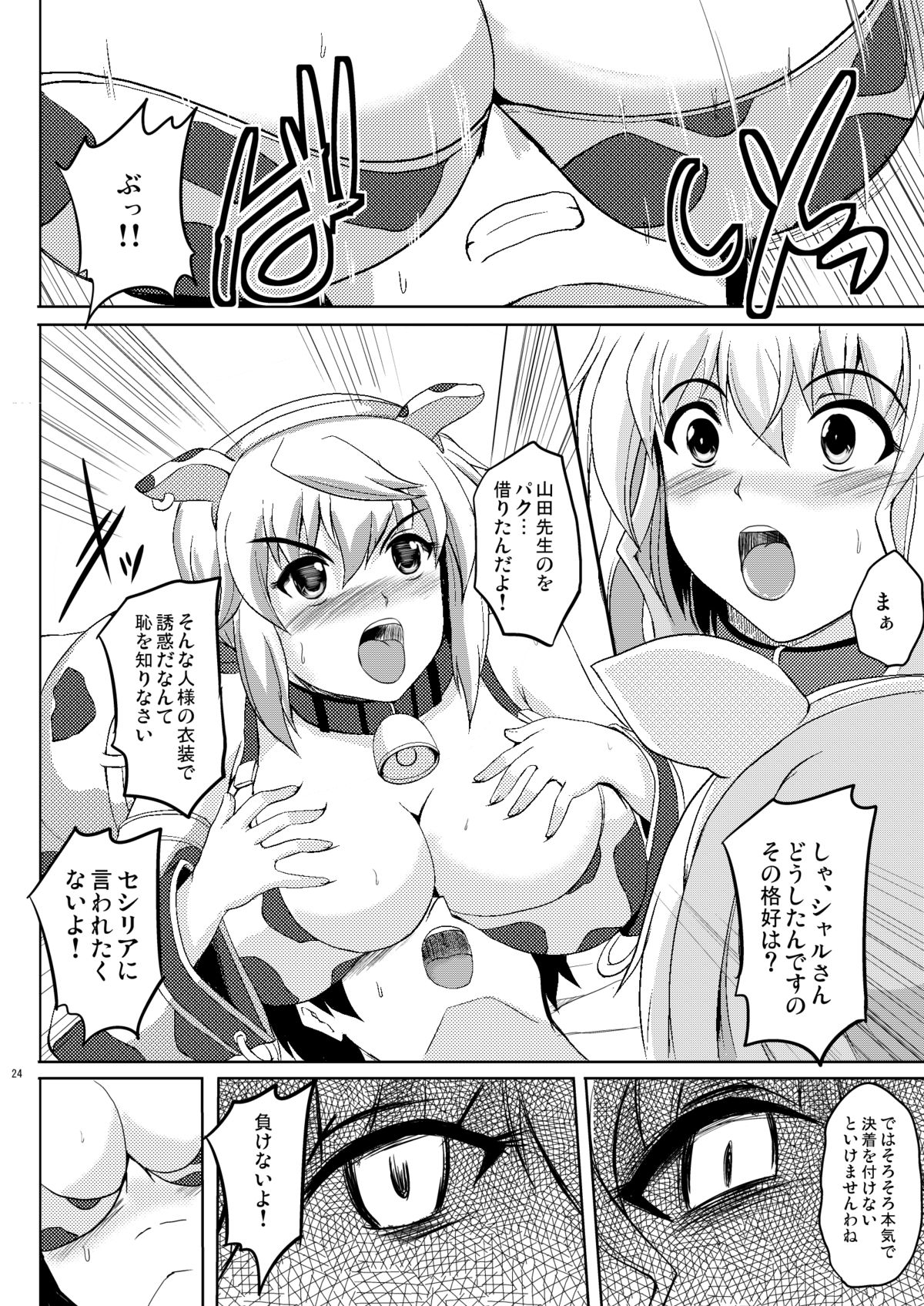 [Shouchuu MAC (Hozumi Kenji)] Poodle & Bunny Time (IS <Infinite Stratos>) [Digital] page 24 full