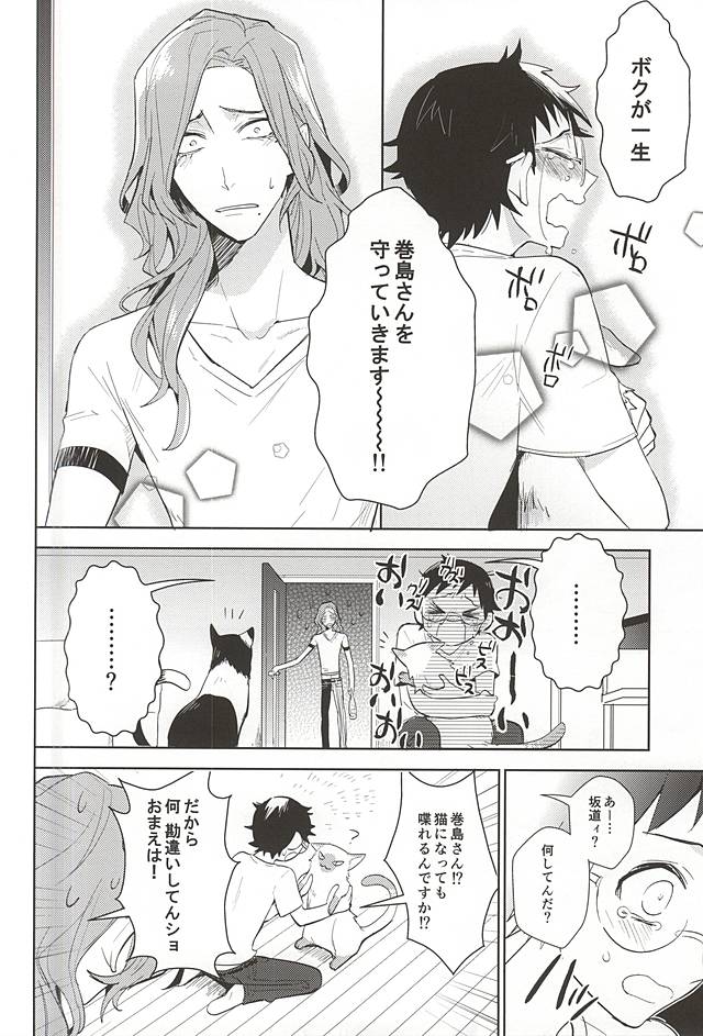 (C88) [DAIRA (Himeno)] Makishima-san ga Neko ni Natteshimaimashita. (Yowamushi Pedal) page 27 full