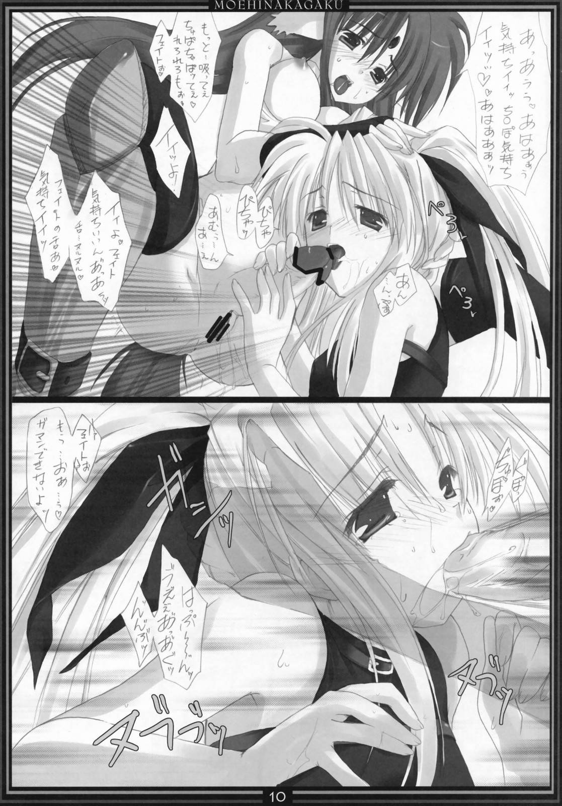 (COMIC1☆01) [Moehina Kagaku (Hinamatsuri Touko)] St. Lily's Day 02 (Mahou Shoujo Lyrical Nanoha) page 9 full