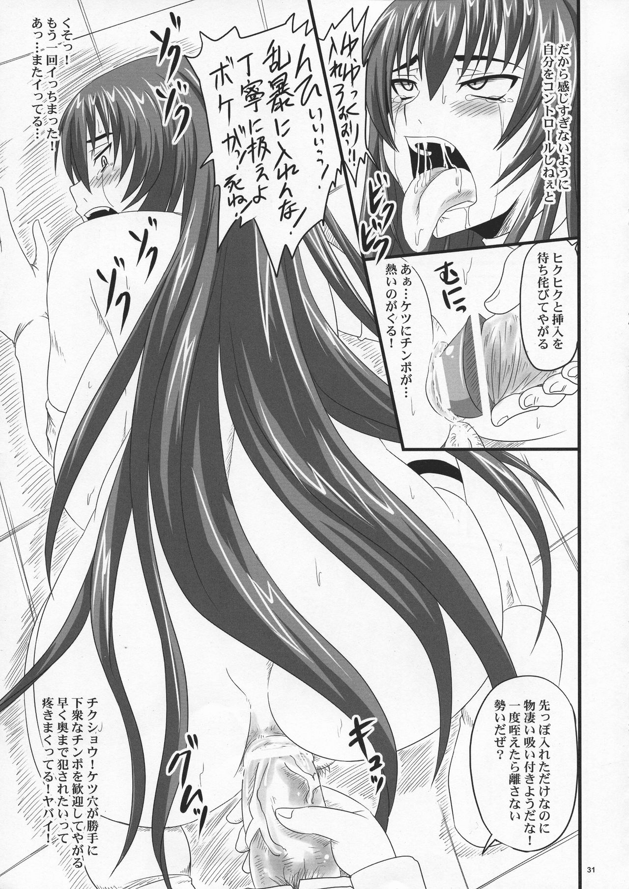 (C77) [Nozarashi (Nozarashi Satoru)] Do-S Hime wa Yogosareru Katajikena no Yume page 31 full