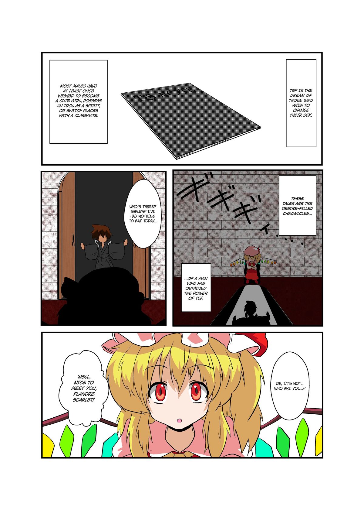 [Ameshoo (Mikaduki Neko)] Touhou TS Monogatari ~Flandre-hen~ (Touhou Project) [English] page 4 full