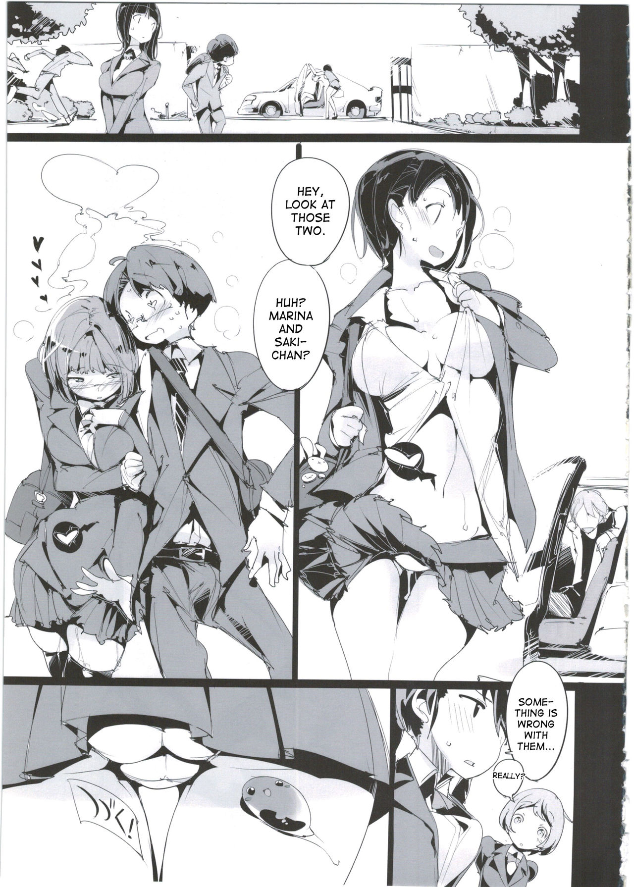 (C89) [Potato Salad (Kurisu)] Popuni Kei Joshi Panic! 2.5 [English] [desudesu] page 33 full