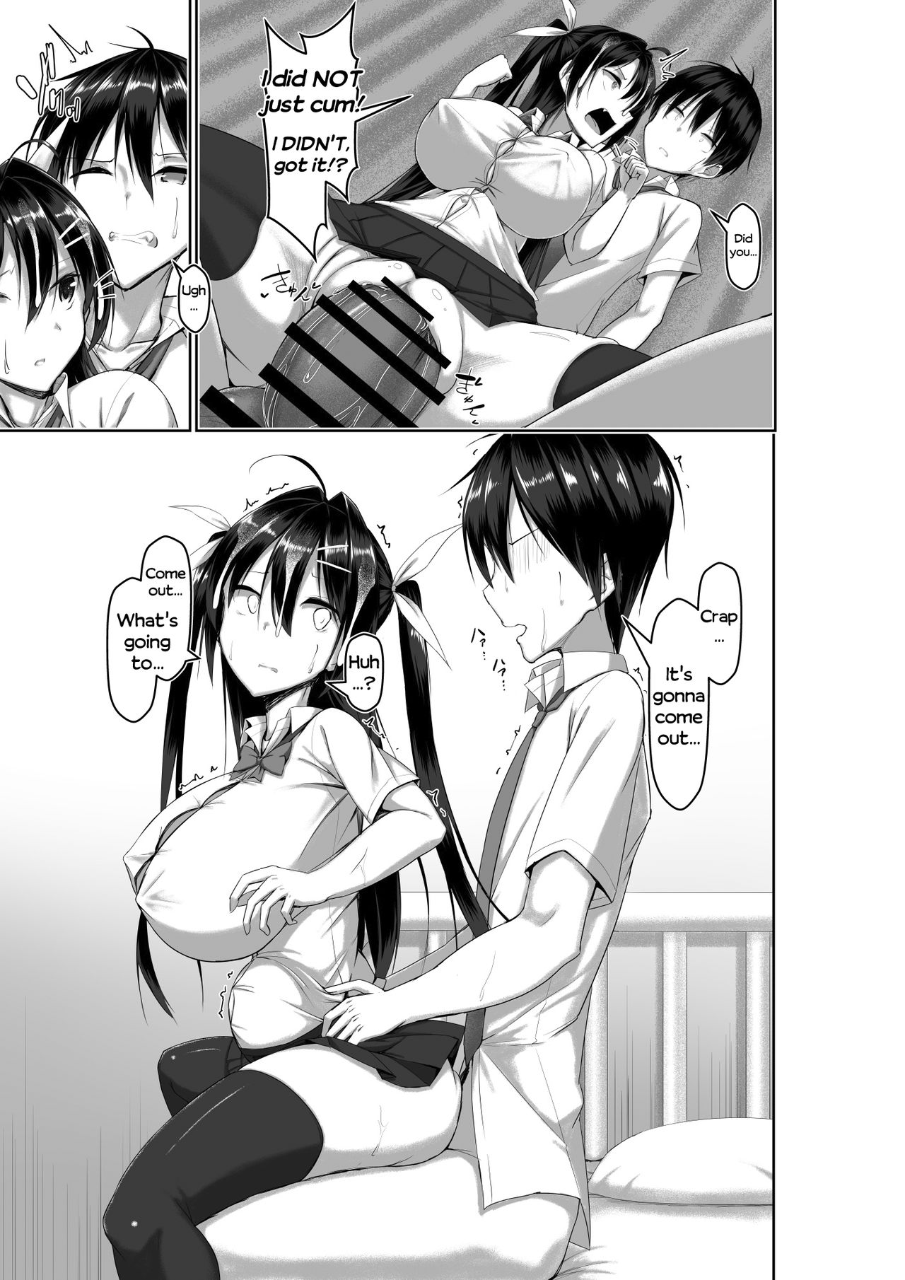 [Kawahagitei] Toppatsusei Bokki Shoukougun ~Jii Fuzen o Soete~ | Idiopathic Erectile Syndrome: When Masturbation Fails [English] [Seyzer Koze] page 37 full