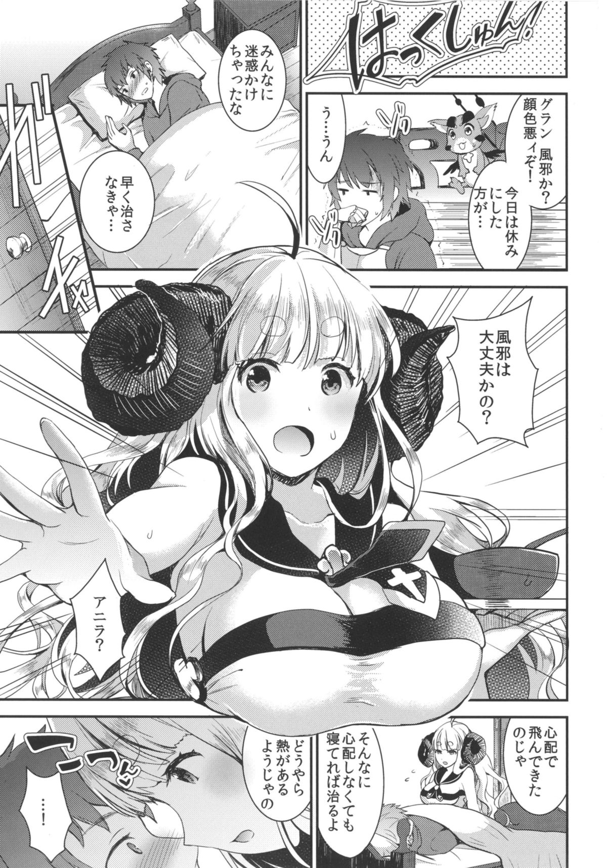 [Otabe Dynamites (Otabe Sakura)] Anira to Soine (Granblue Fantasy) [Digital] page 3 full