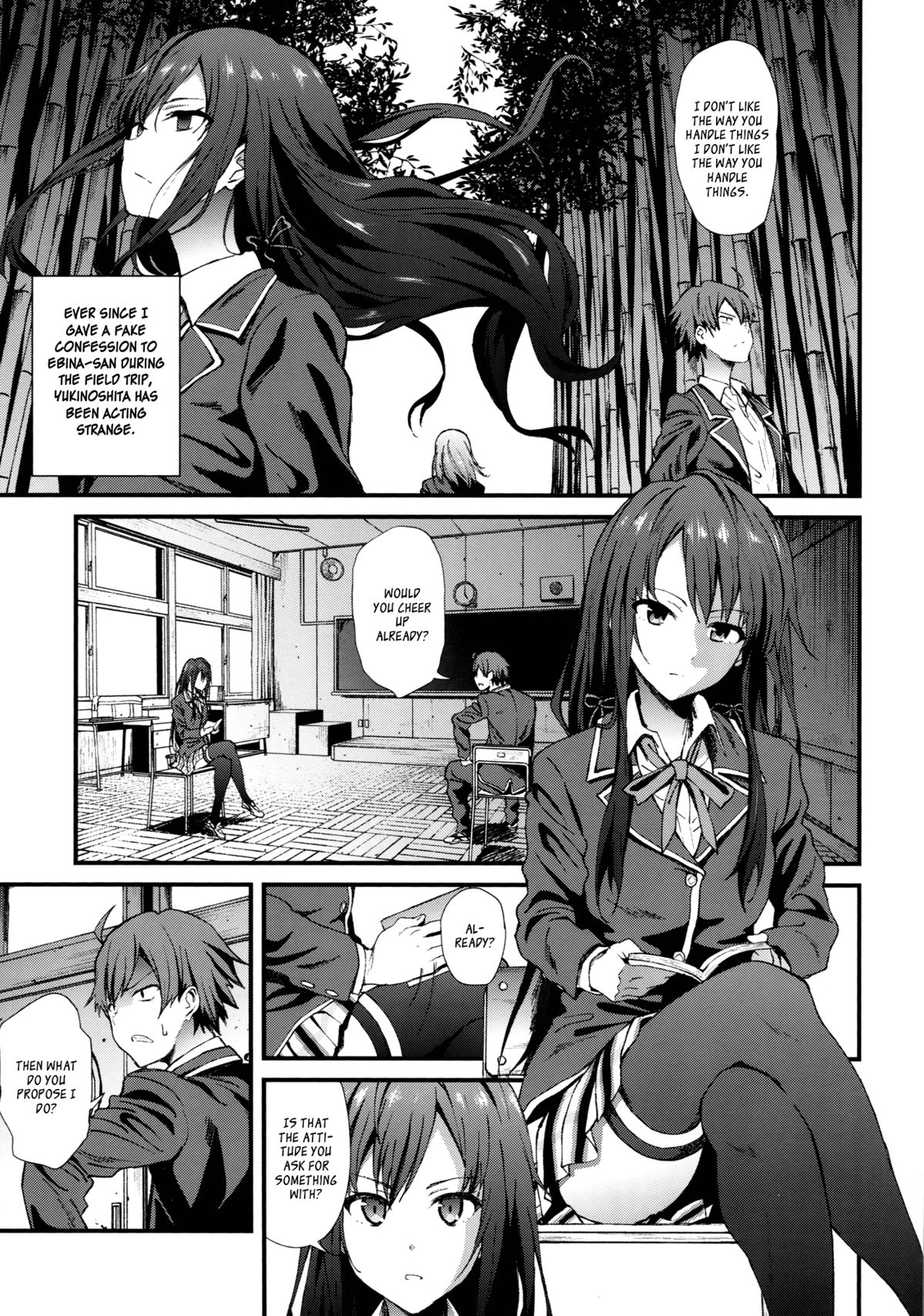 [EXTENDED PART (YOSHIKI)] Yahari Ore wa Hentai Love Come ga Ii. 3 (Yahari Ore no Seishun Love Come wa Machigatteiru.) [English] [Life4Kaoru] page 2 full