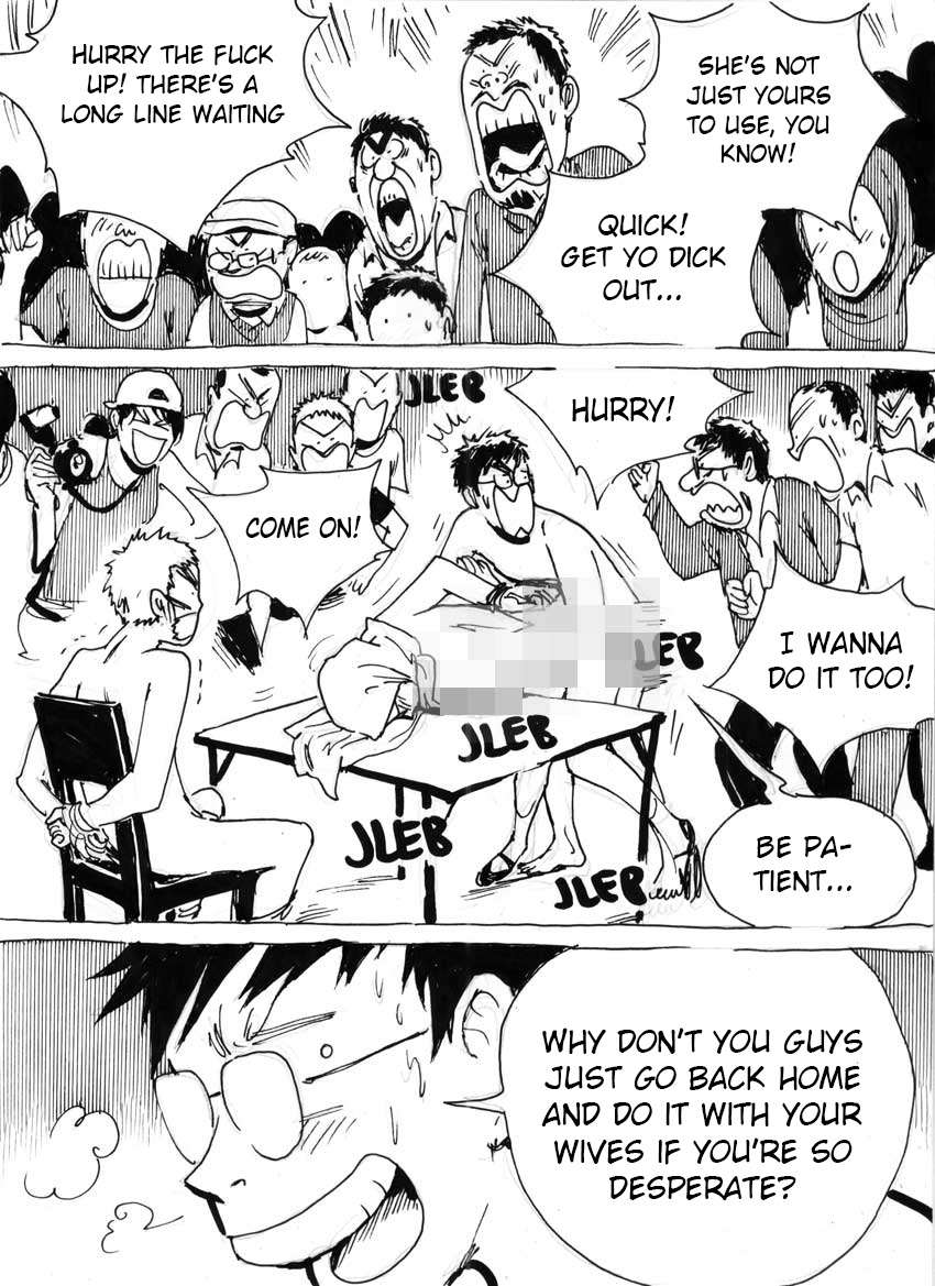[Kharisma Jati] My Wife's Gangrape Fantasy Chapter 5 [English] page 3 full