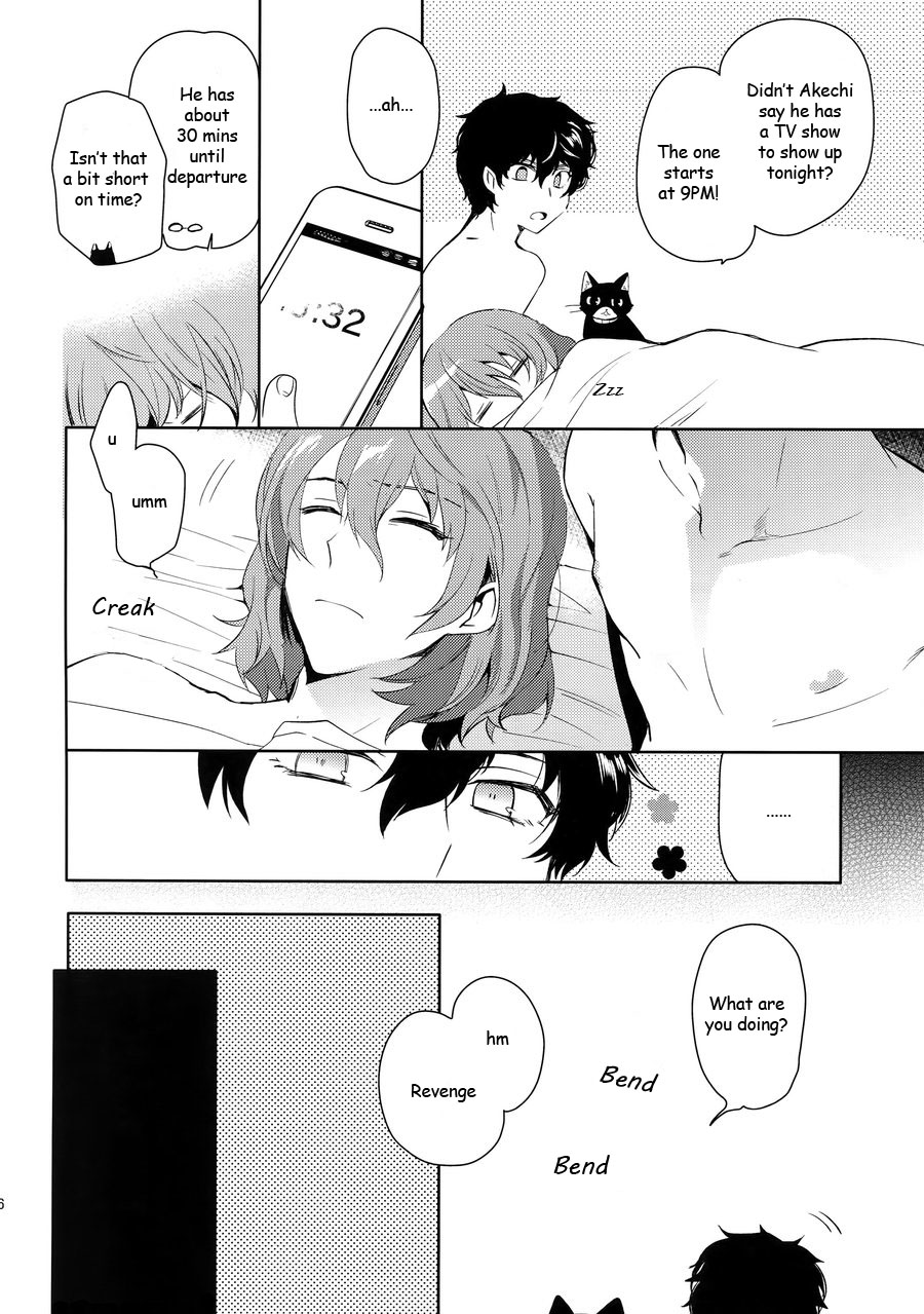 (Youkoso Velvet Room 2) [downbeat (Kirimoto Yuuji)] Kyou wa Mouneru. | I'm gonna sleep for now (Persona 5) [English] page 25 full