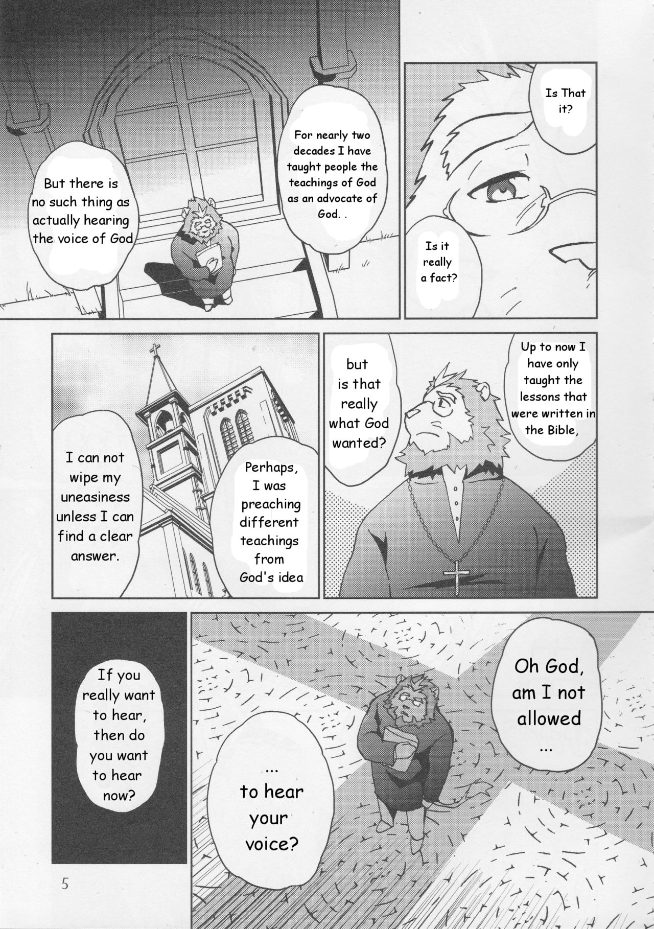 (C86) [Kudamono damono (Kajitsu)] Shinpu is Best - Priest is Best [English] page 6 full