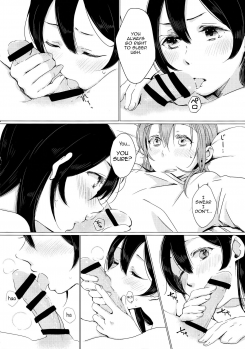 (C89) [Shobocon (Kitamura Tooru)] Nico-chan ga Ecchi da! | Nico's Thirsty! (Love Live!) [English] [Sexy Akiba Detectives] - page 16