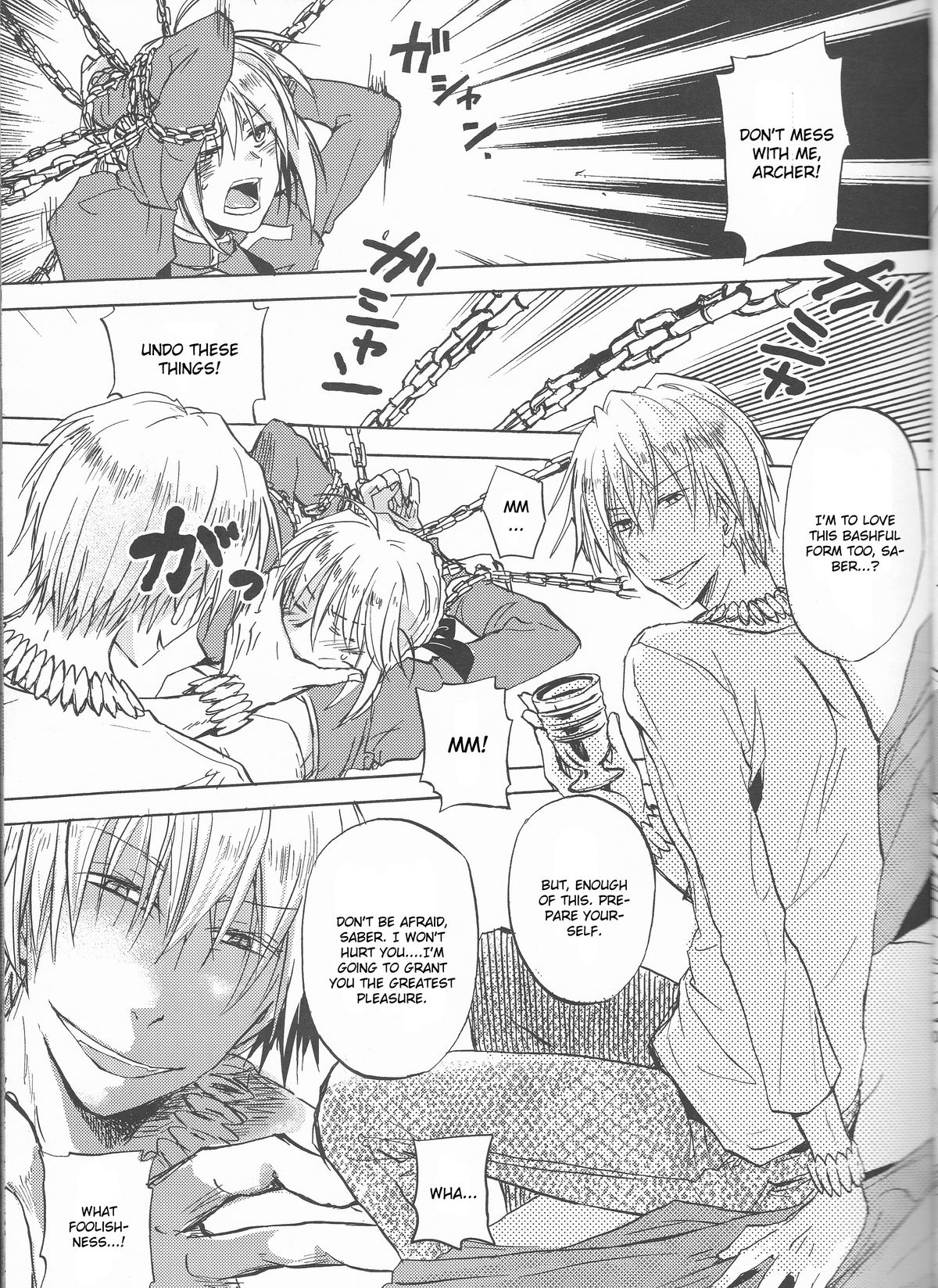 (Ou no Utsuwa) [OVERDOSE (Hashiba Yachi)] Kairaku no Za (Fate/Zero) [English] page 8 full