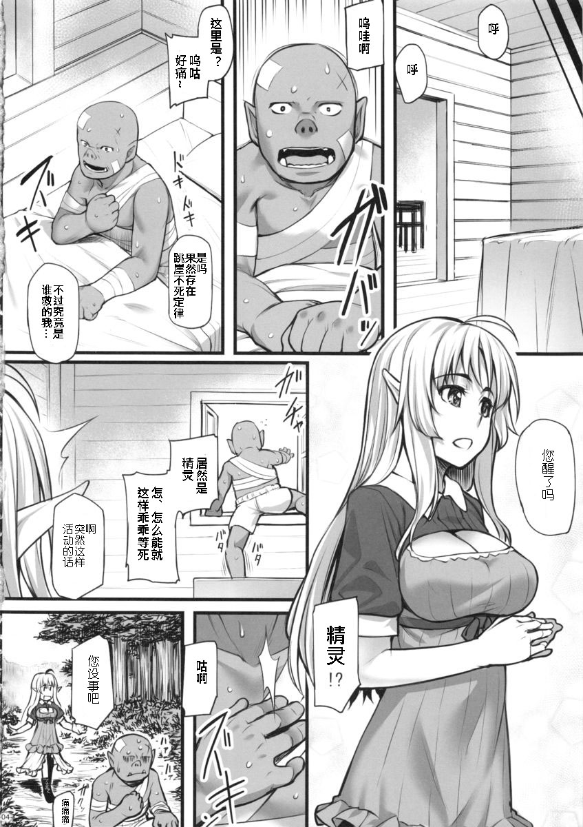 (C88) [Area14 (Kasei)] Watashi no Orc-san [Chinese] [八十万禁书教头汉化] page 5 full