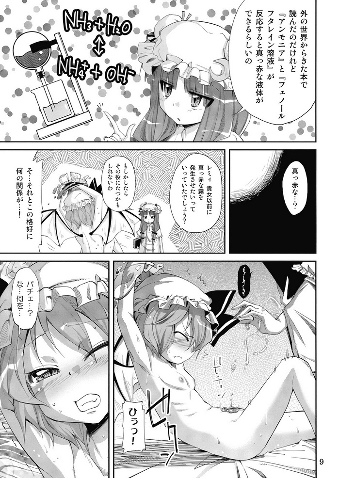 (C74) [Kurage no candume (Yoshino)] NH3 (Touhou Project) page 9 full