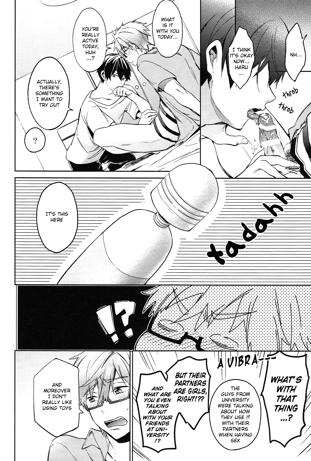 (Renai Jiyuugata!entry6) [American ☆ Rock (Kotarou)] DeNmA! (Free!) [English] [ebil_trio] page 7 full