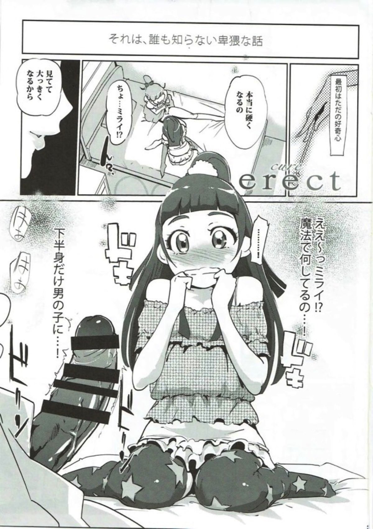 (C90) [C.N.P (clone Ningen)] cure erect (Mahou Tsukai Precure!) page 2 full