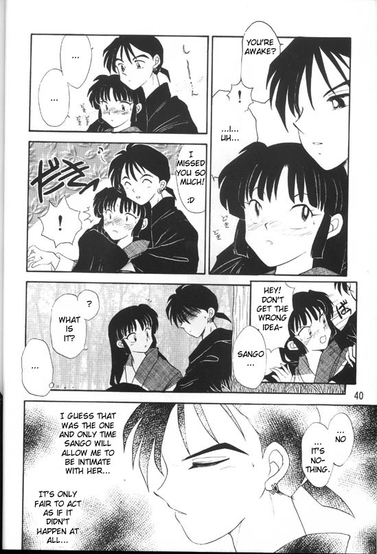 [Kaminobe (Kaminobe Kanon)] Sengoku Renbo Emaki | Falling in Love in the Warring States Era (Inuyasha) [English] [Scribe Figaro] page 38 full