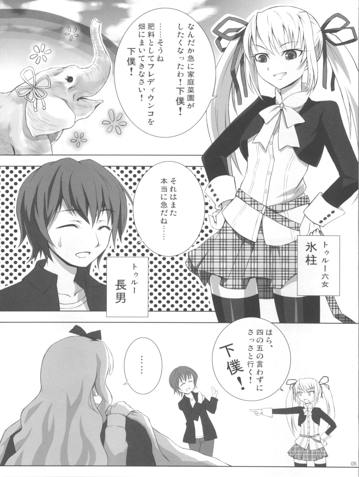 [Pochi-goya., Kumohitode of World (Pochi., Hachisuzume Shijimi)] Domestic Venus (Baby Princess) page 5 full