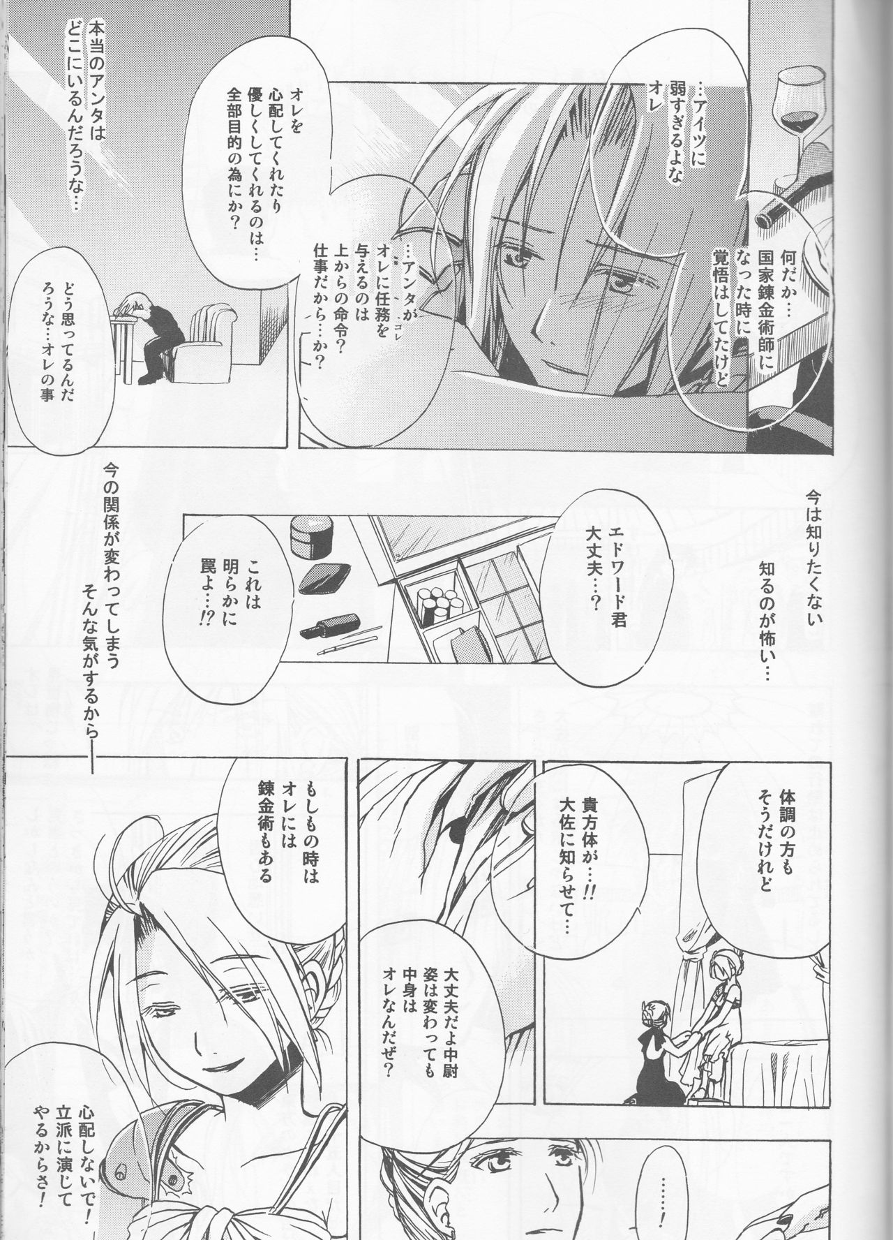 [milano (Shimotsuki Sakuya)] Beauty and The beast -mirror in world- (Fullmetal Alchemist) page 27 full