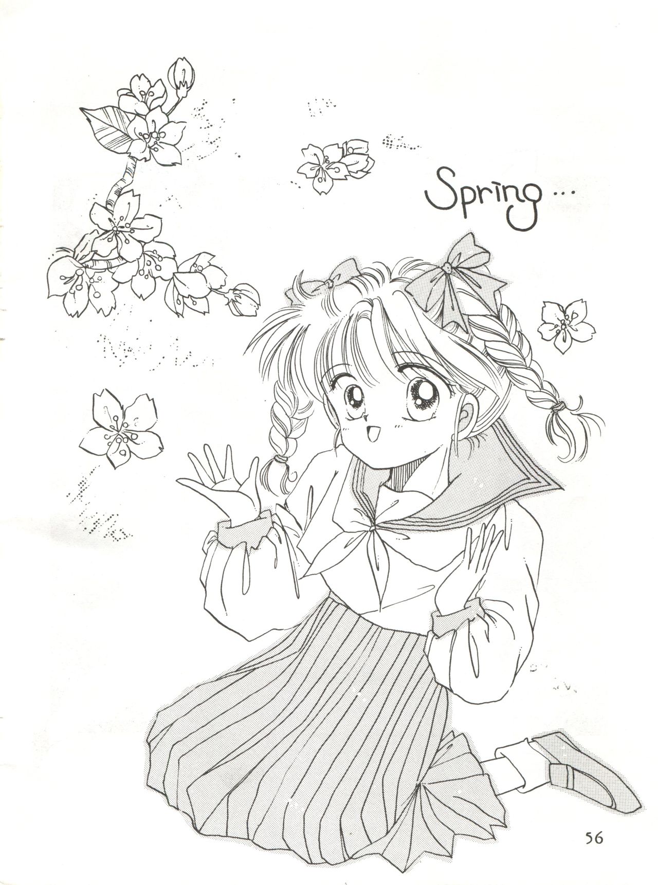 [Klaramate (Various)] Meshimase Zaumen (Minky Momo, Sailor Moon) page 56 full