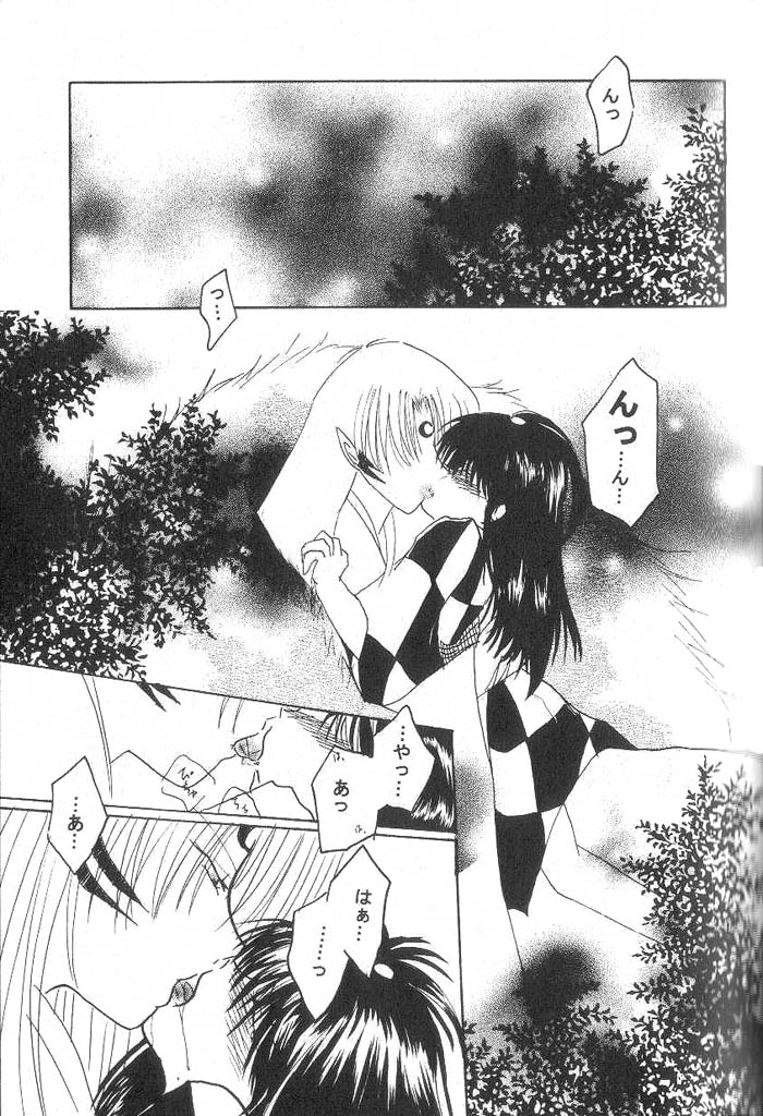 (SUPER12) [Hero Hero Honpo (Kamiryou Kaduki)] ETERNAL MOON (InuYasha) page 18 full
