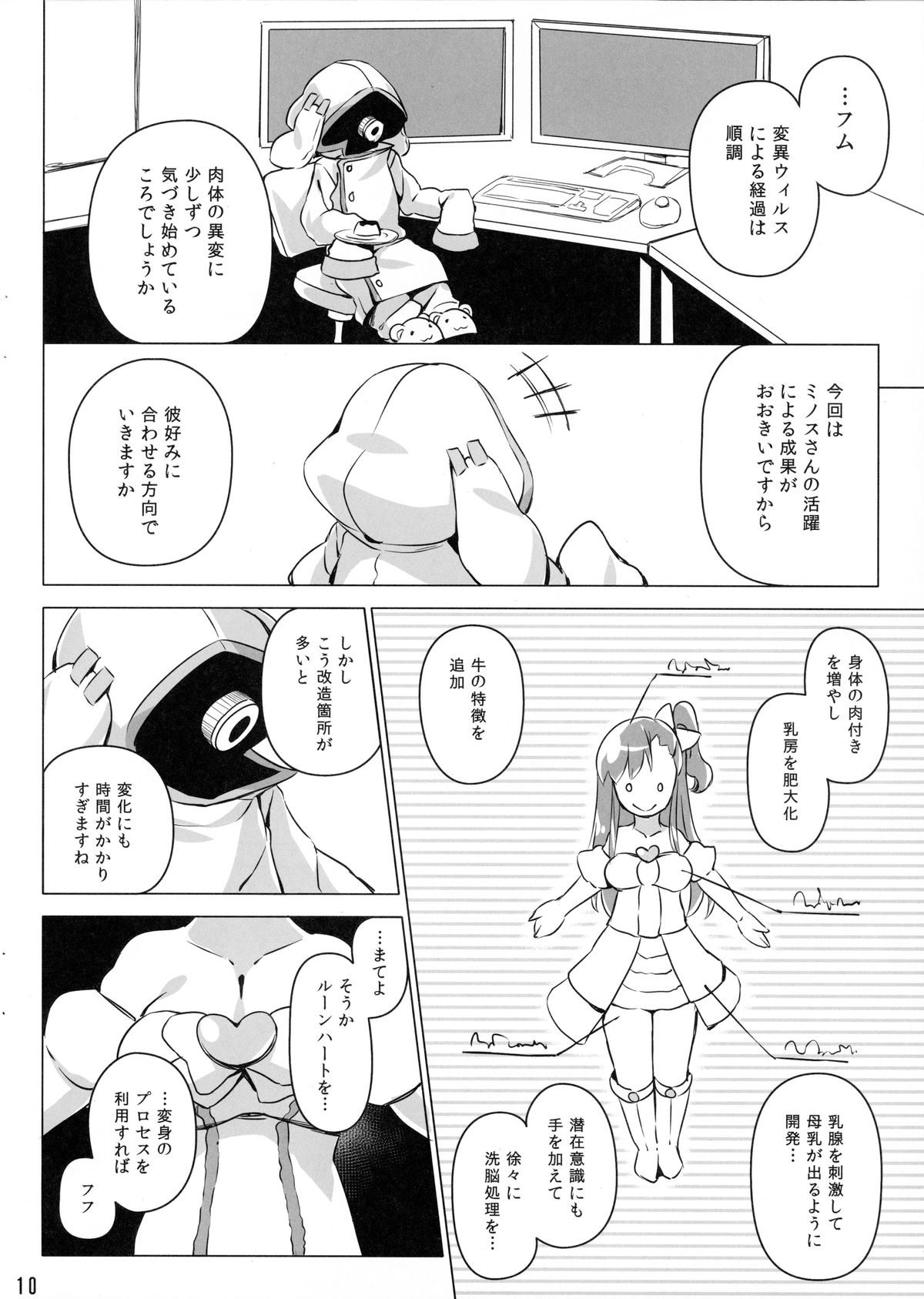 (C89) [Nanamehan (Hansharu)] Lune Heart Break! page 10 full