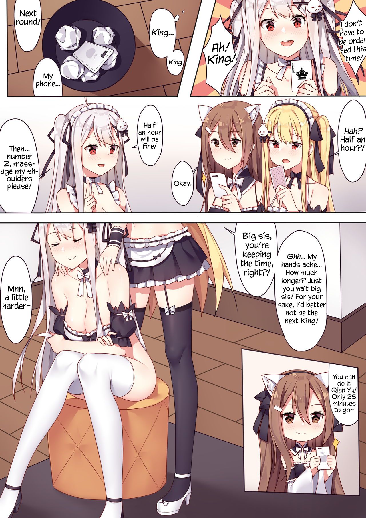 [Niliu Chahui (Sela)] Girls and the King's Tea Party [English] [Lei Scans][NSFW] page 6 full