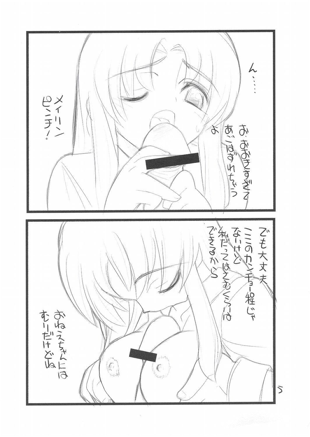 (C68) [Akai Marlboro (Aka Marl)] Muryoo Haifu Omake hon Meyrin Hawke Dassoo Hei no Shinya 2-ji (Mobile Suit Gundam SEED Destiny‎) page 5 full