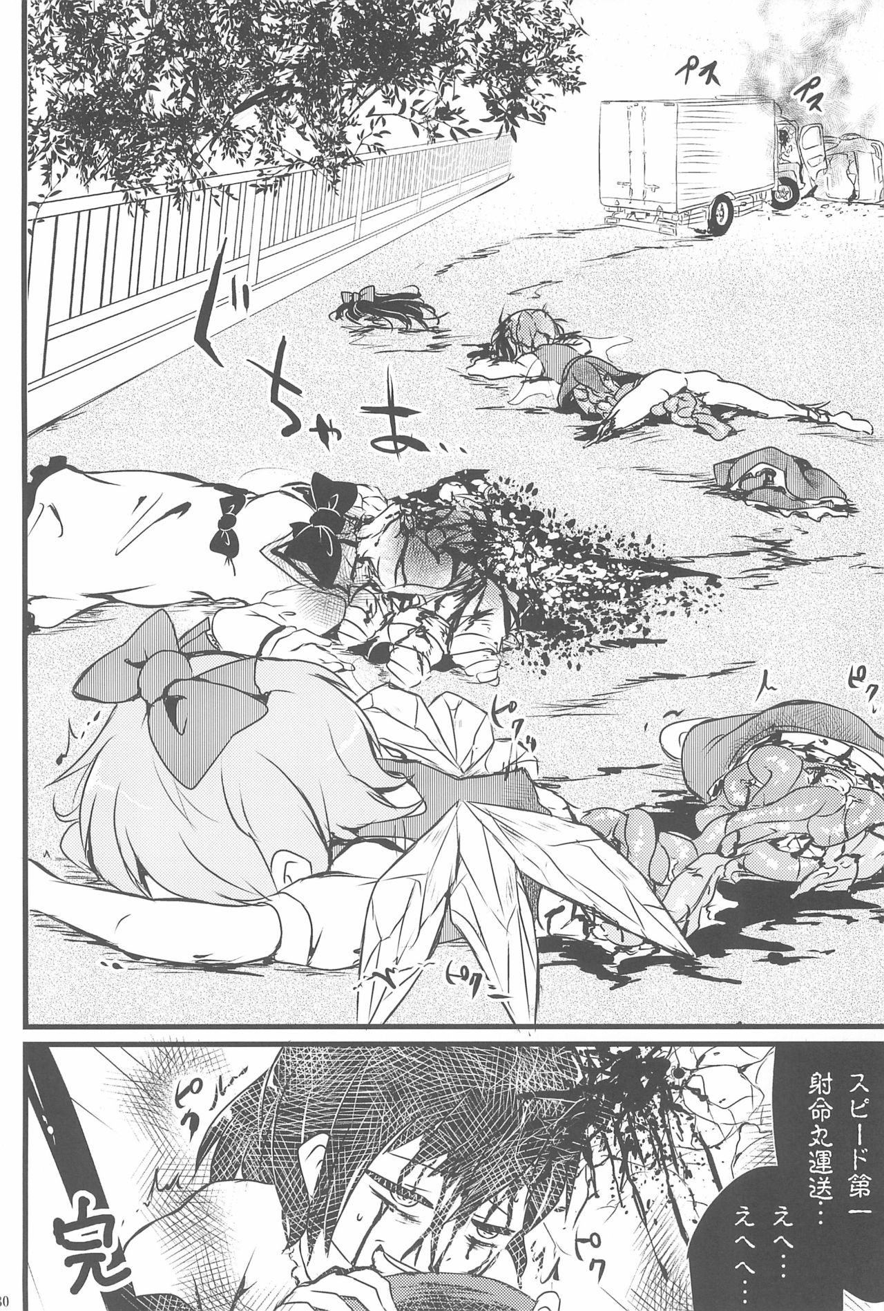 (Ryonaket 3) [Haka no Shita ni iru (Various)] Touhou Roadkill Joint Publication (Touhou Project) page 30 full