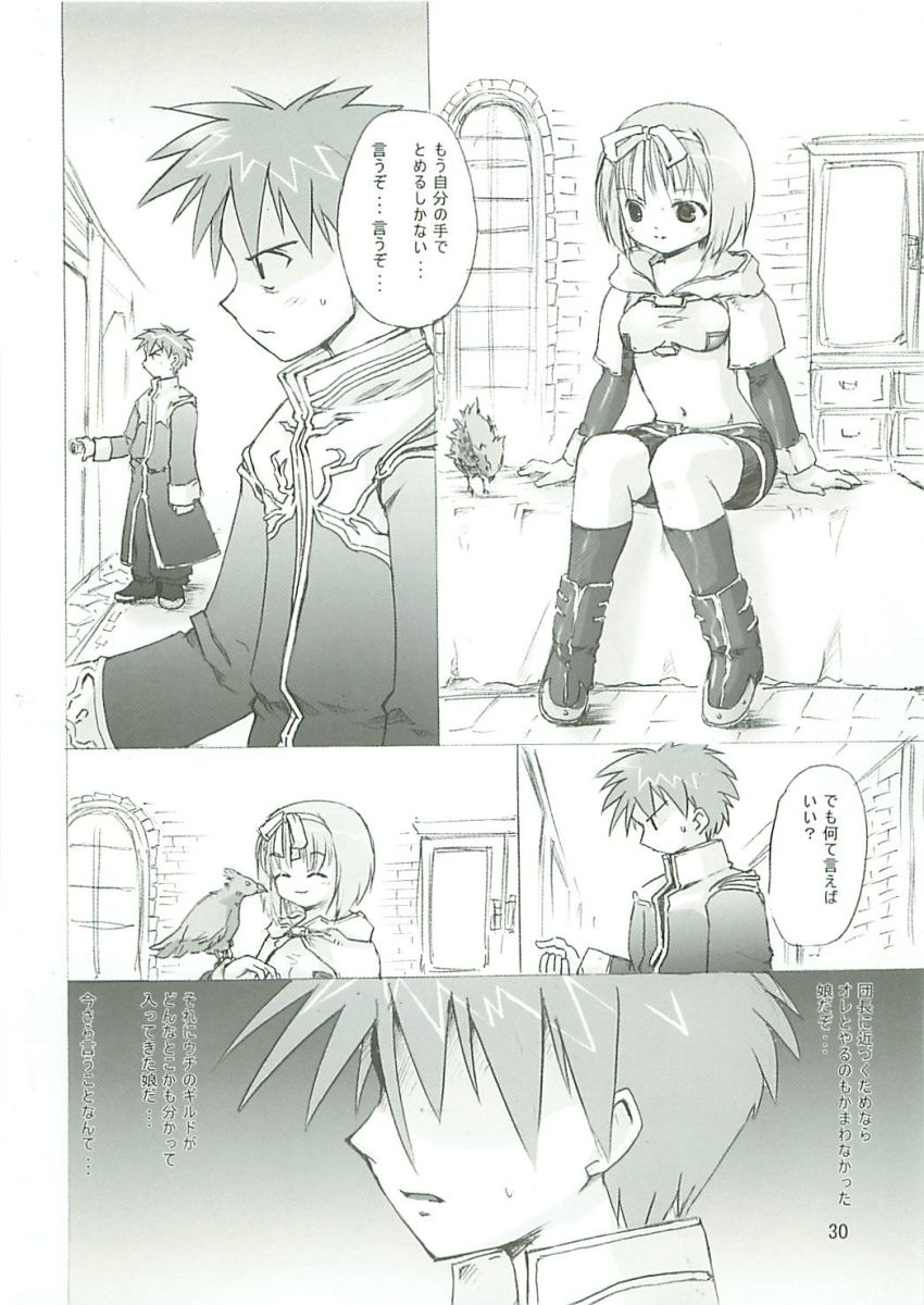 (SC23) [PARANOIA CAT (Fujiwara Shunichi)] Himitsu no Guild ni Goyoujin 1+2+α (Ragnarok Online) page 29 full