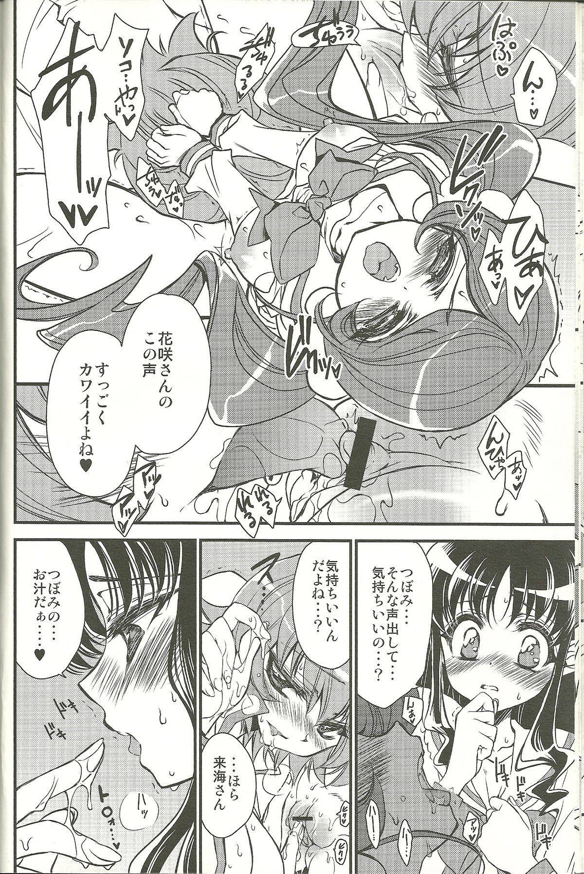 [RIRIADOLL (Takewakamaru)] Seitokaichou-san no Gokitai doori! (Heart Catch Precure!) page 15 full