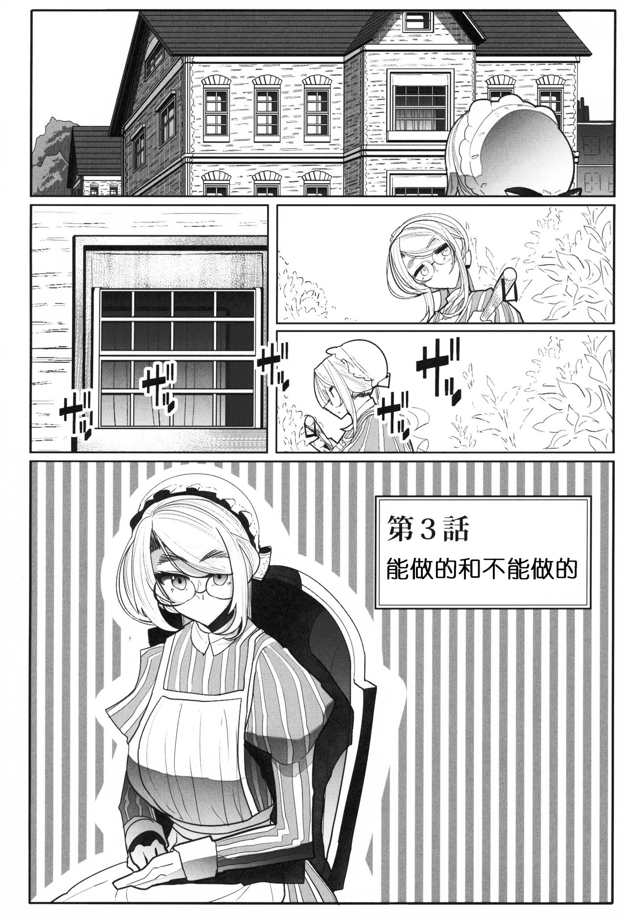 (C95) [Metro Notes (Tsumetoro)] Shinshi Tsuki Maid no Sophie-san 3 [Chinese] page 3 full