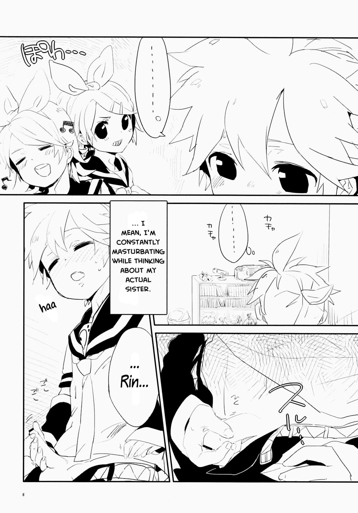 Uru (Uruudosi) - Len-kun Pero Pero!! [ENG] =Short Wharf= page 7 full