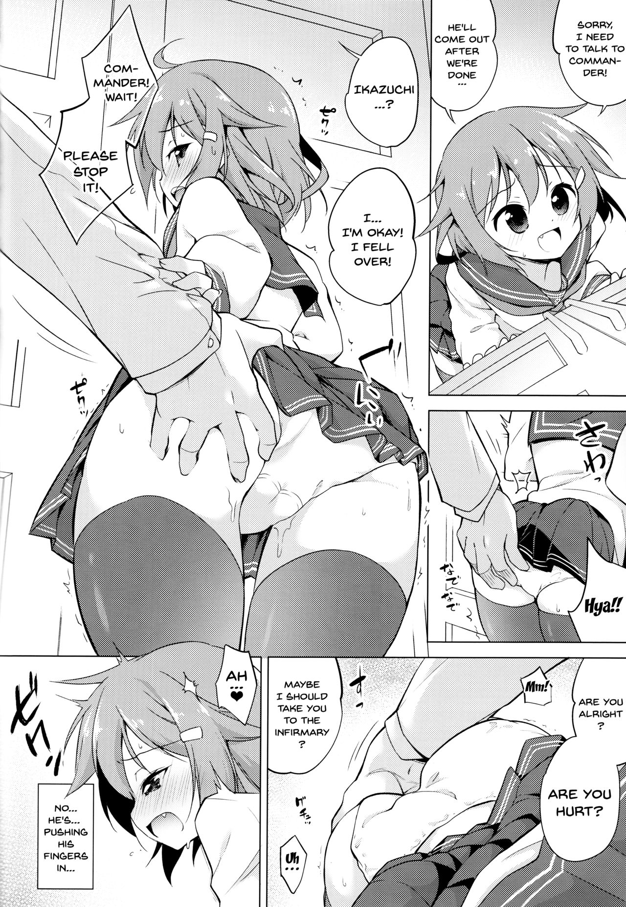 (Houraigekisen! Yo-i! 38Senme) [Chihagura (Hachi)] Okotowari Ikazuchi-chan | I Refuse Ikazuchi-chan (Kantai Collection -KanColle-) [English] {Doujins.com} page 8 full