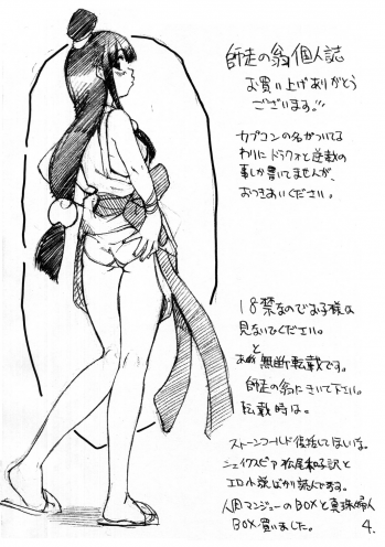 (C63) [Ngo Hay Yappunyan (Shiwasu No Okina)] Mattari Capcom (Ace Attorney, Breath of Fire V) - page 3