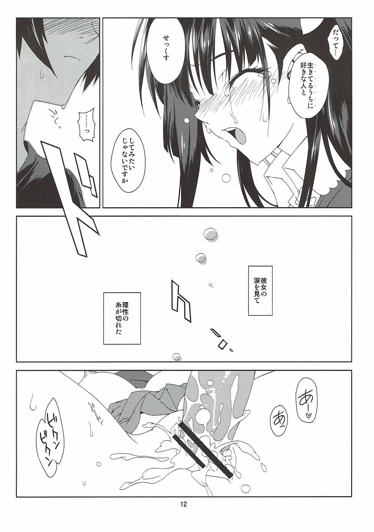 (C83) [Heartfolio (Himemiya Aoi)] Broken Flowers (Sankarea) page 10 full