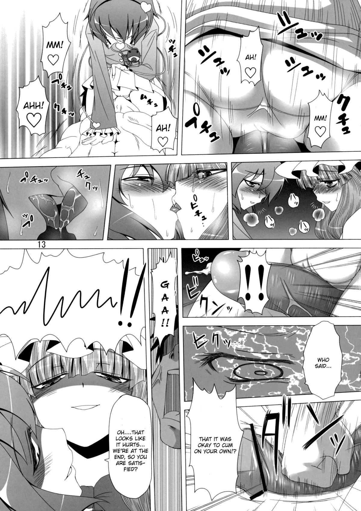 [Hibiki Kagayaki] A Book Where Patchouli and Satori Look Down On You With Disgust (English) page 14 full