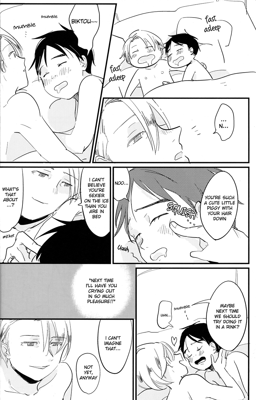 [AAAMOOO (chiyoko)] nee, hontou wa kimochiyokunain desho!? (Yuri!!! on ICE) [English] page 40 full