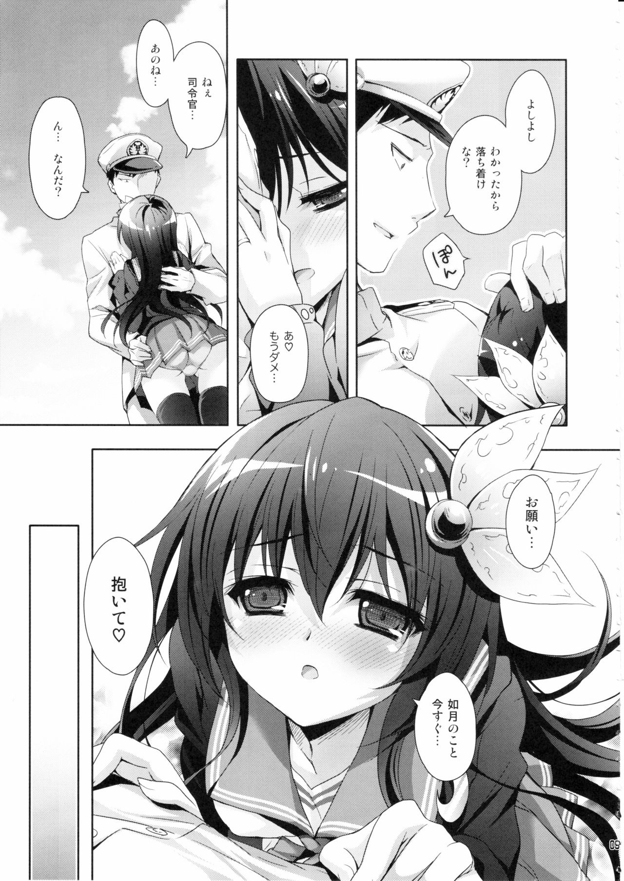 (C90) [Kaiyuu Kikaku (Suzui Narumi)] Sekai de Ichiban Issho ni Isasete (Kantai Collection -KanColle-) page 8 full