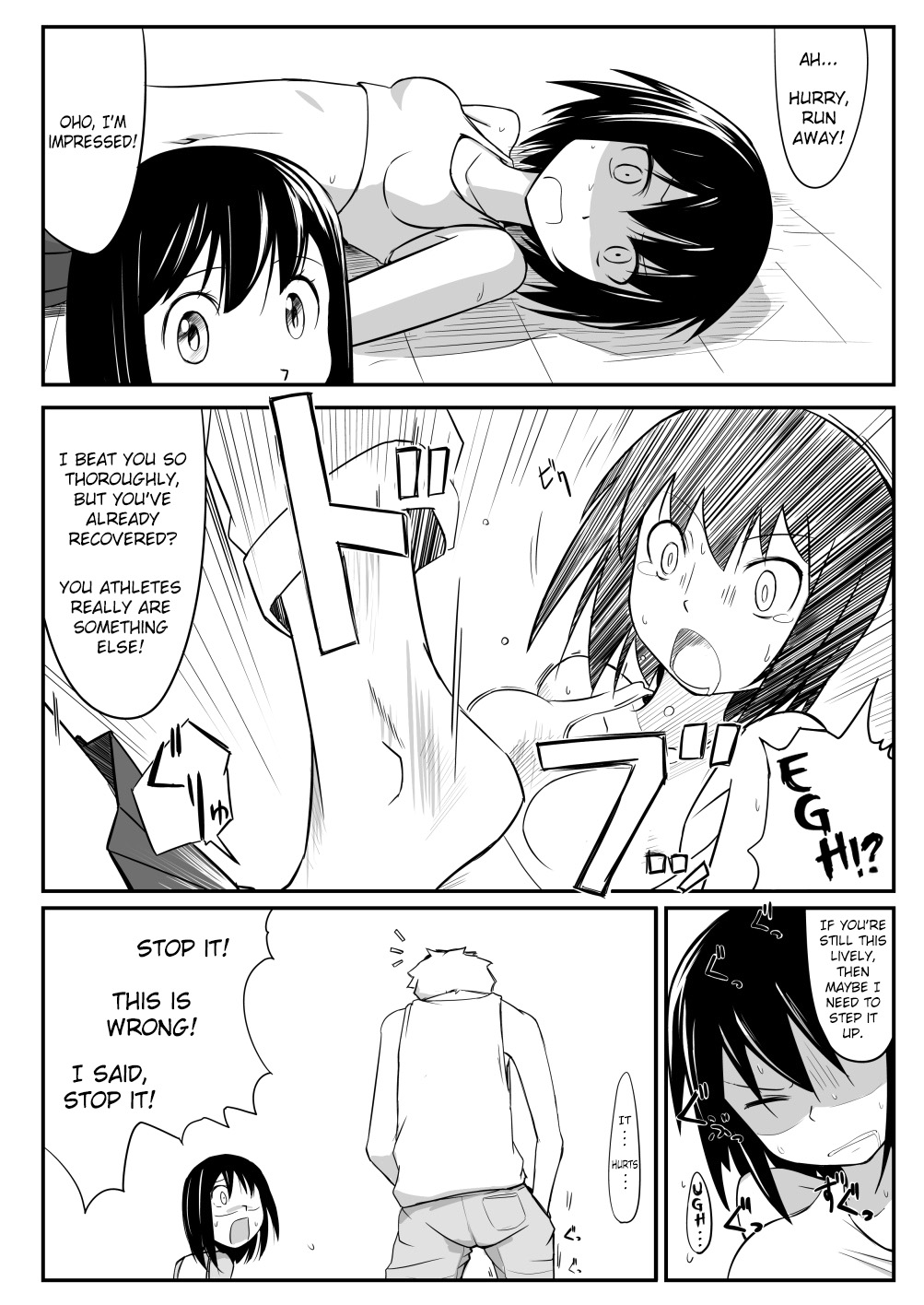 [nnS] Manga About Viciously Beating Osaka’s Stomach (English) =LWB= page 4 full