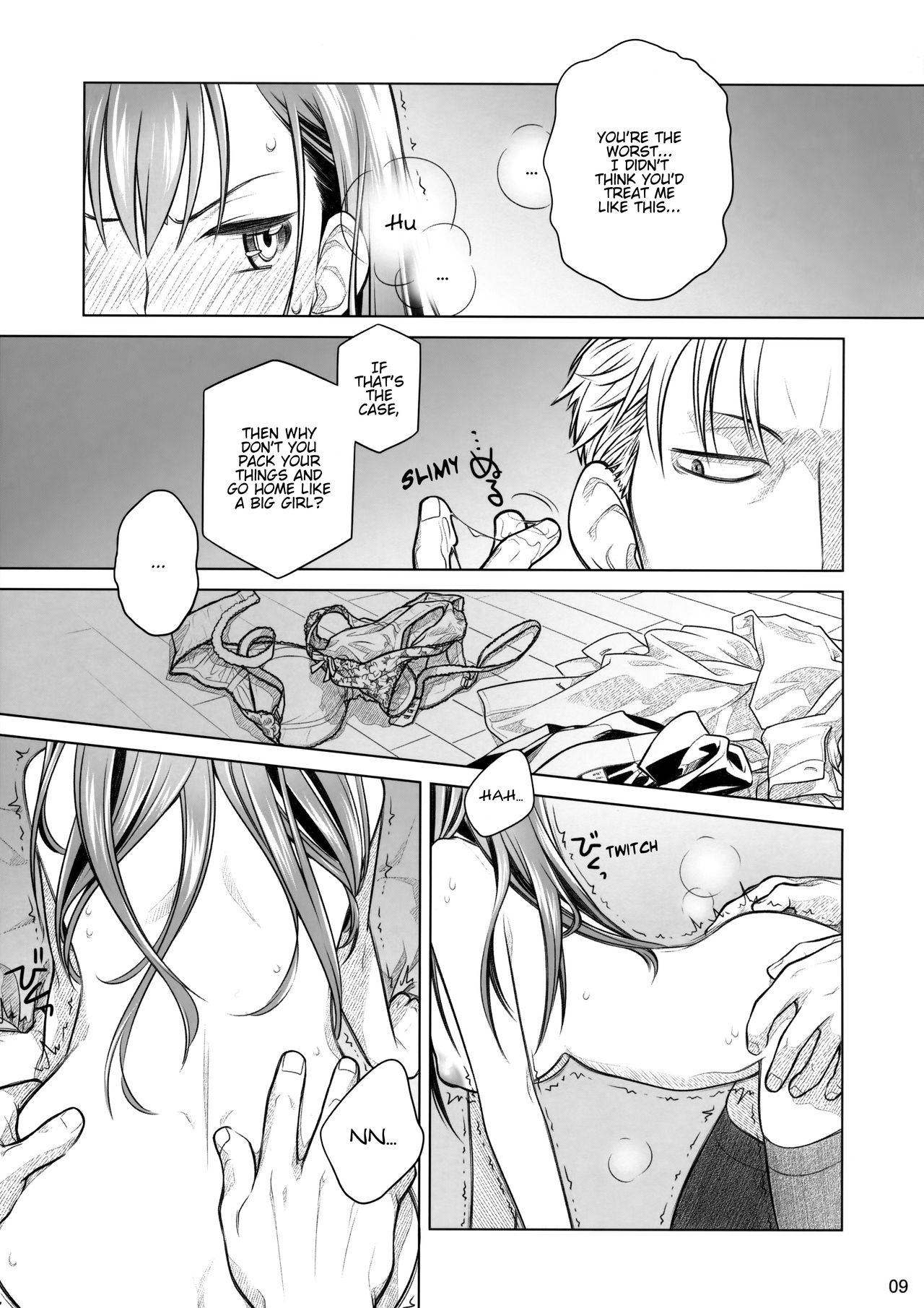 (COMITIA116) [Otaku Beam (Ootsuka Mahiro)] Stay by Me Zenjitsutan Fragile S - Stay by me Prequel [Fragile・S] [English] [Hentai_Doctor] page 8 full