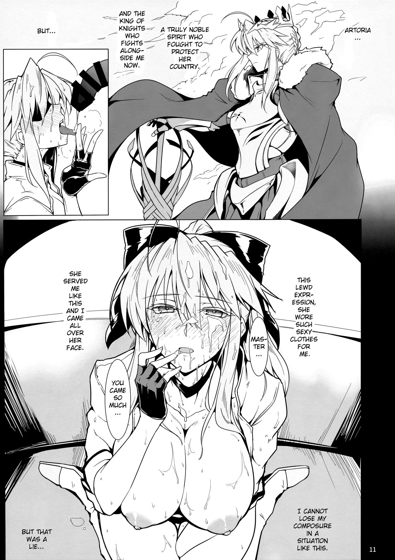 (C94) [Hokkebain! (Halcon)] Ore no Kishiou ga Konna ni Race Queen na Wake ga Nai (Fate/Grand Order) [English] [KyuSee] page 10 full