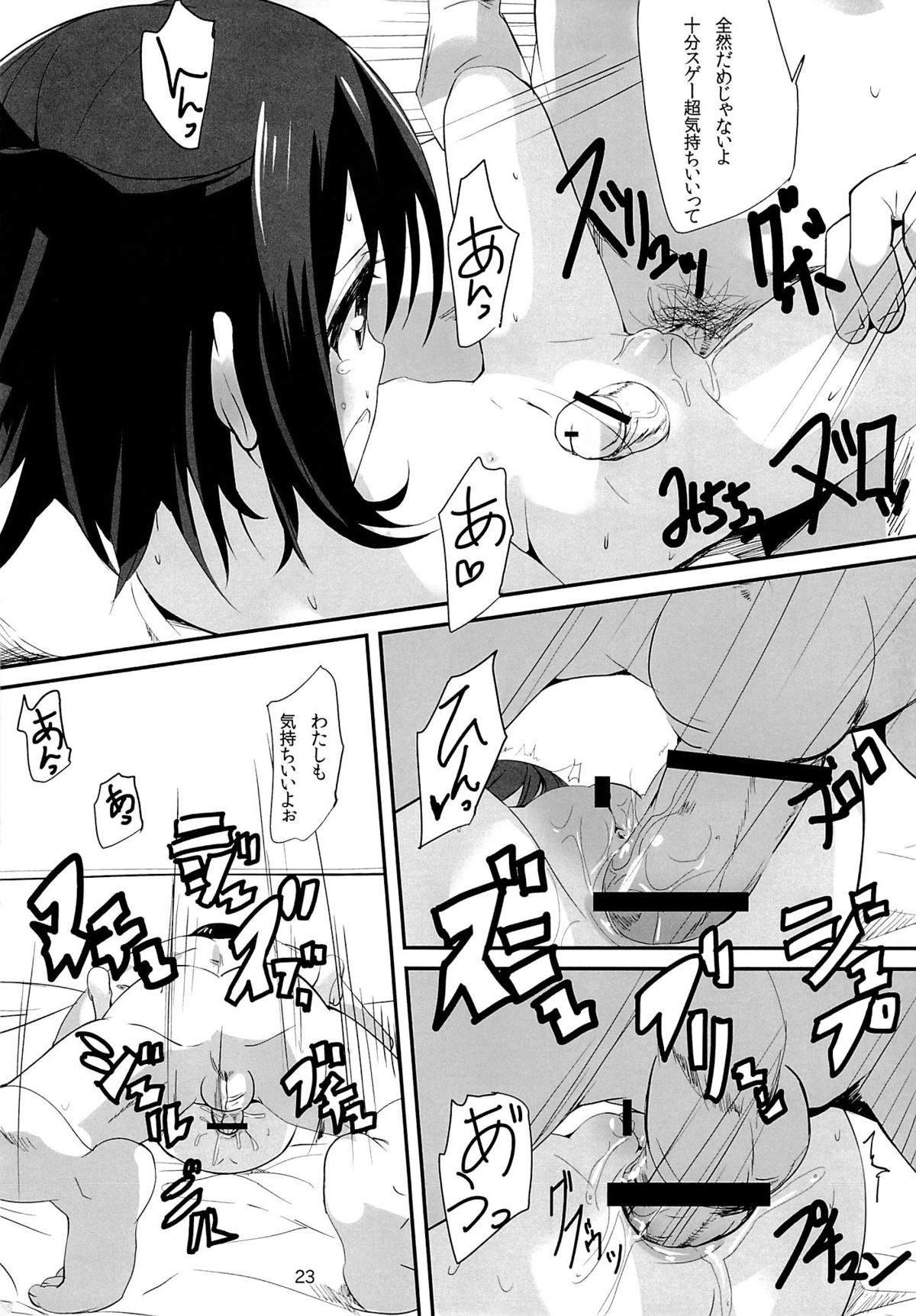 (C83) [Bizensiki Roroppu (Bizen)] Meikko no Oshiri wo Training Suru Hon page 22 full
