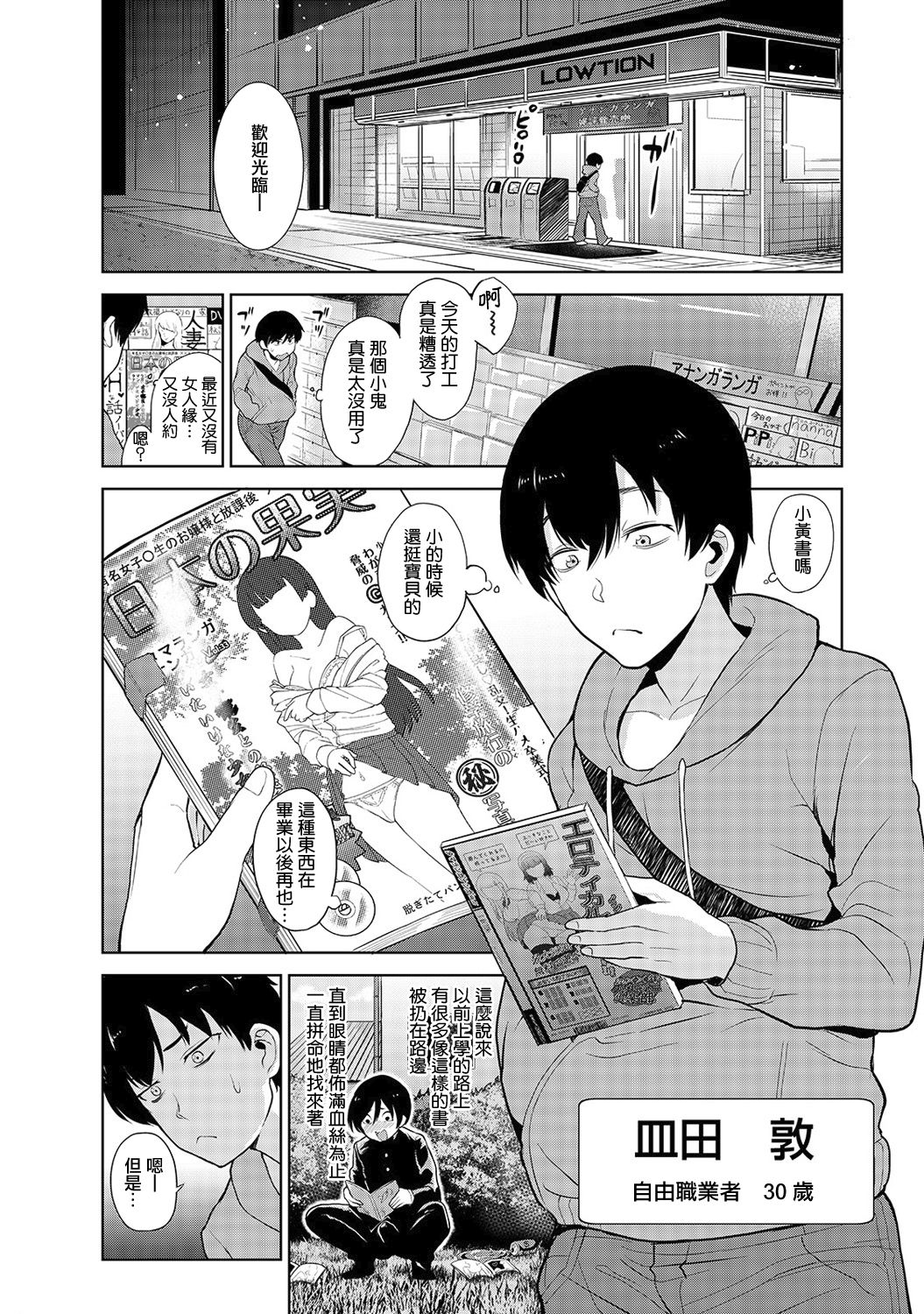 [Azuse] Erohon o Sutetara Konoko ga Tsurechatta!? | 黃書釣妹!? Ch. 1 (COMIC Ananga Ranga Vol. 35) [Chinese] [CE家族社] page 2 full