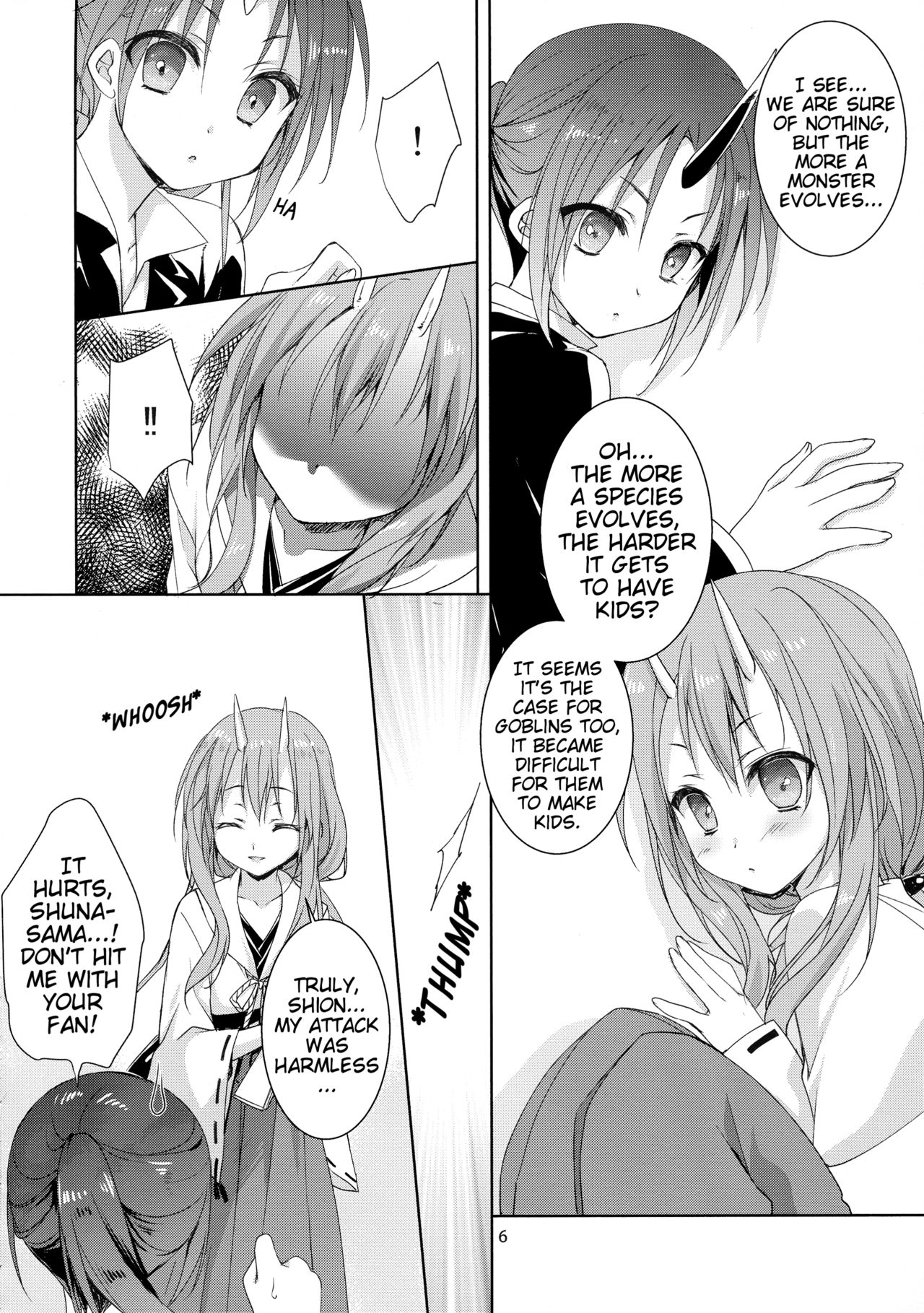 (C95) [KOKIKKO (Sesena Yau)] Shuna wa Rimuru-sama no Kodomo ga Hoshi no desu! | Shuna wants Rimuru-sama's children! (Tensei Shitara Slime datta Ken) [English] [EHCove] page 6 full