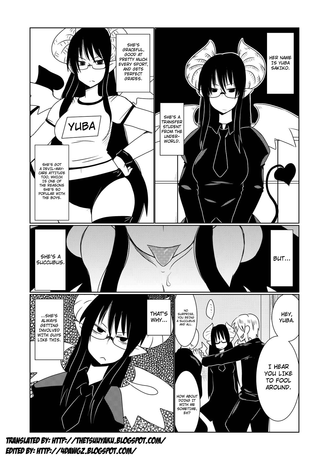 [Hroz] JK Succubus no Renai Jijou. | Thoughts on Love by a Female High School Succubus [English] [thetsuuyaku + 4dawgz] page 2 full