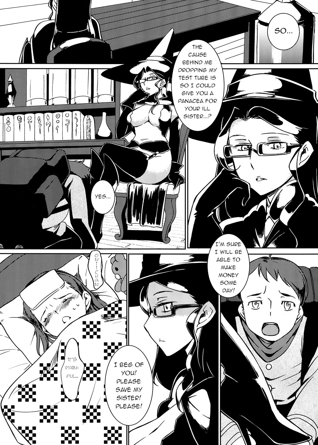 [The Monthly Istanbul (Ahugan Sugita)] Shotagari Witch [English] [q91] [Digital] page 4 full
