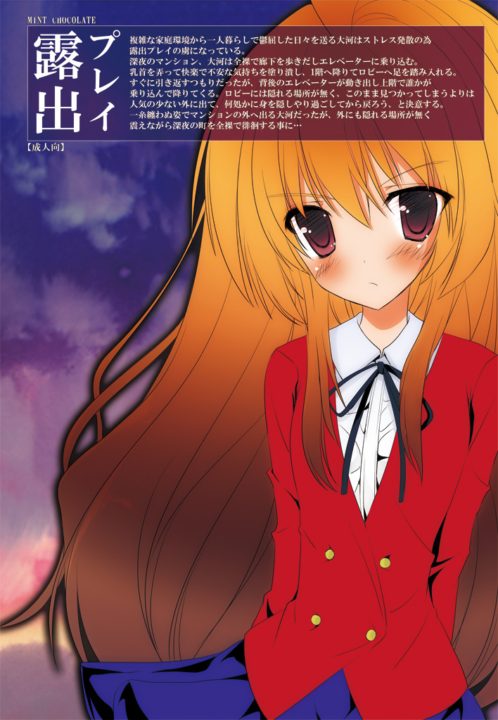 [Mint Chocolate (Himuro Kouichi, Raw)] Roshutsu Shoujo Tora (Toradora!) [Chinese] [匿名无名汉化] [Digital] page 43 full